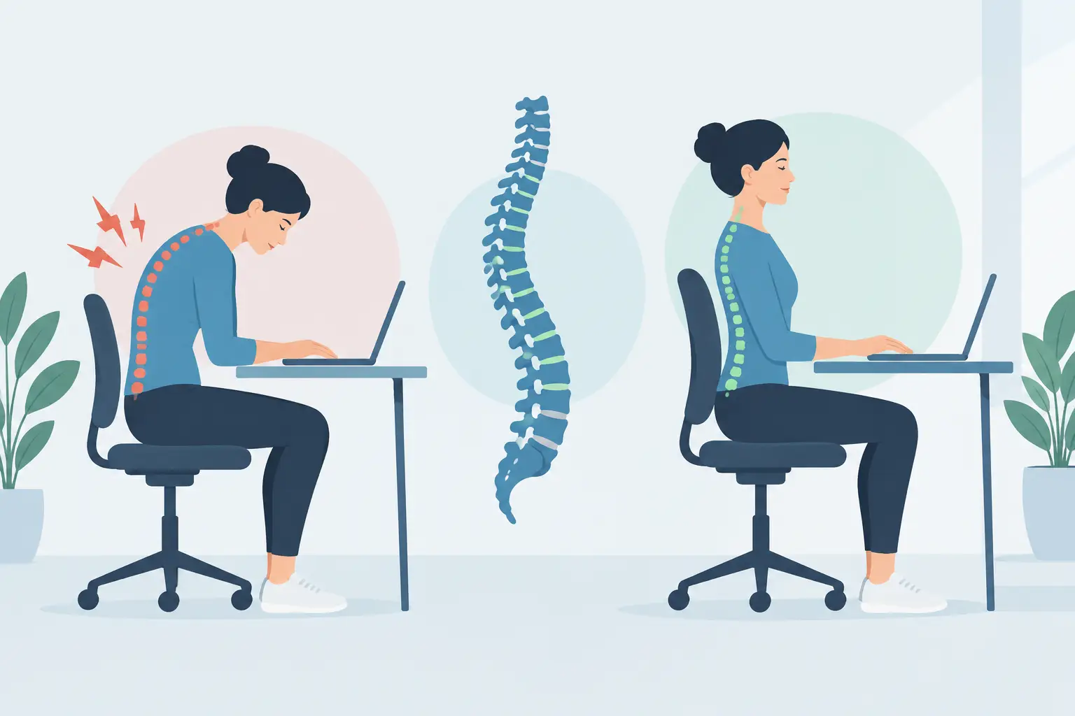 How Posture Affects Spinal Stability and Pain