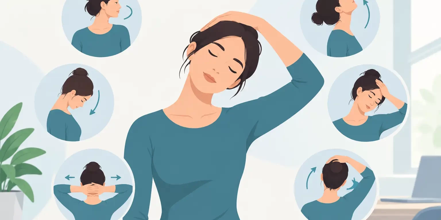 7 Best Stretches for Stiff Neck Pain Relief