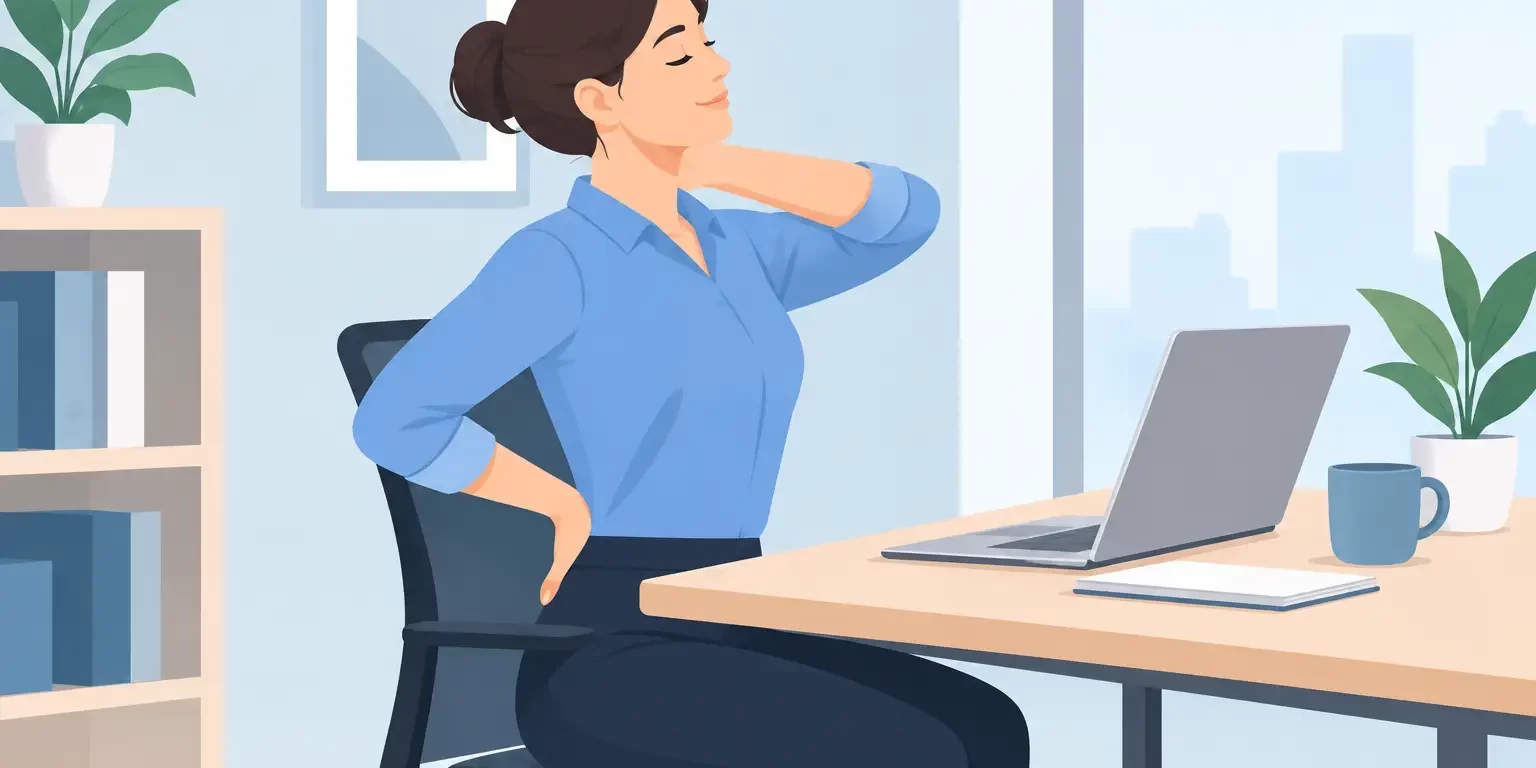 Office Worker Pain Recovery at Your Desk