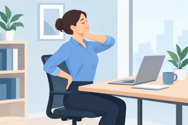Office Worker Pain Recovery at Your Desk
